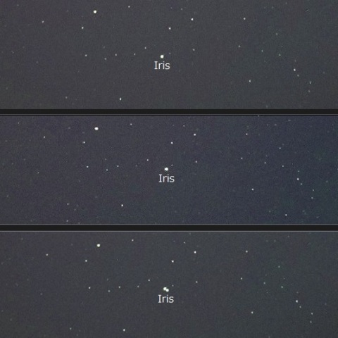 小惑星7番「イリス」