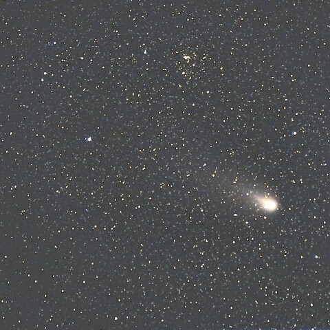 紫金山・アトラス彗星とNGC6756の接近（12月1日）