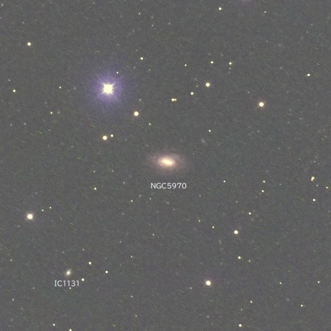NGC5970　（へび座の銀河）