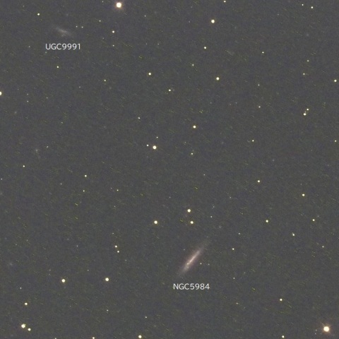 NGC5984　（へび座の銀河）