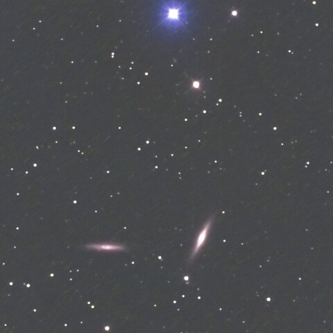 NGC7332,7339 （ペガスス座の銀河）