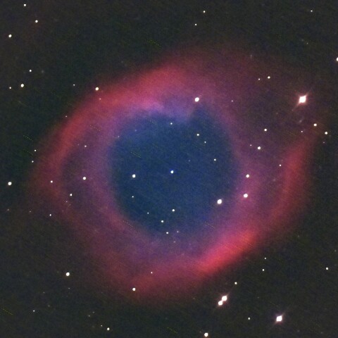 NGC7293 （みずがめ座の惑星状星雲）