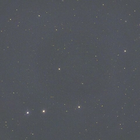 NGC7541に接近したスワン彗星（11月14日）