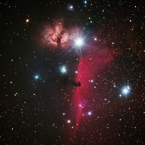 K-5Ⅱsで撮る馬頭星雲