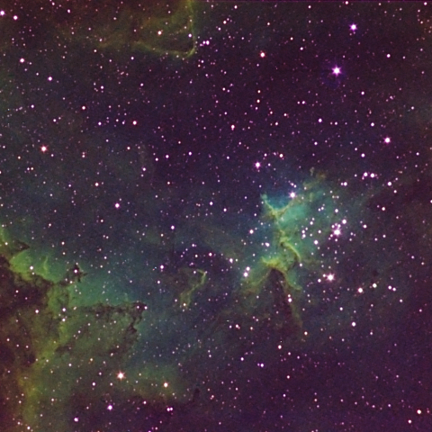 IC1805_Hubble Palette