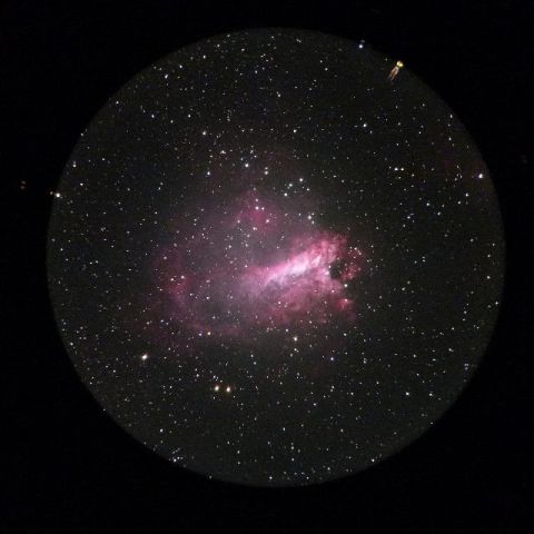 C-8 + 縮小コリメート法によるM17