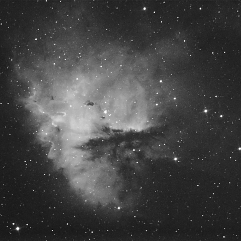 Hα (7nm) によるNGC281