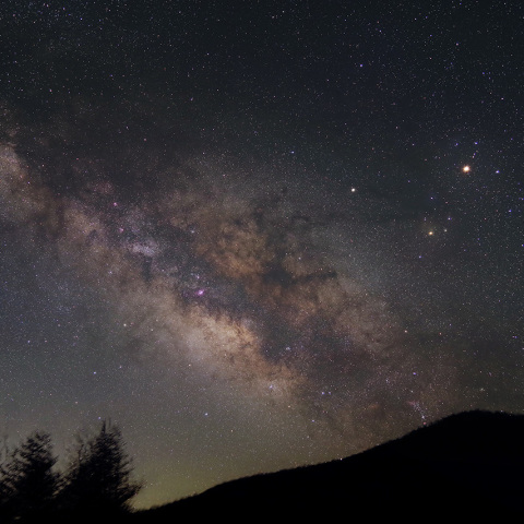 K-1による最高の天の川