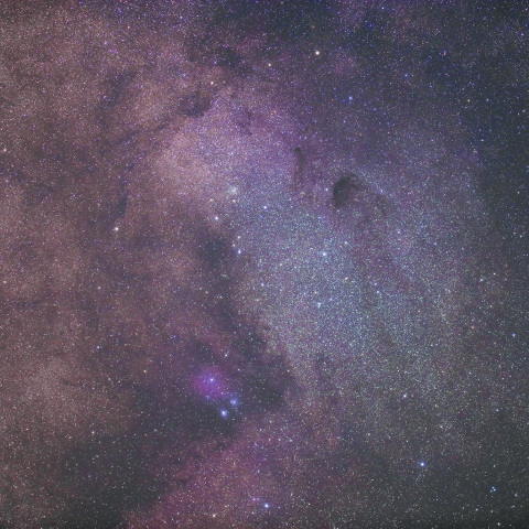 FSQ-106ED + K-1で撮るバンビ付近