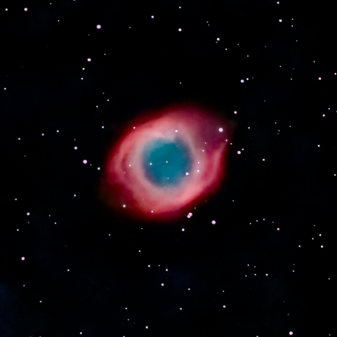 らせん星雲 NGC7293 みずがめ座 惑星状星雲