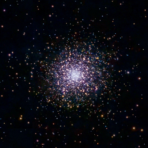 M13  Seestar S50 4Kモード撮影 トリミング画像