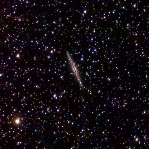 NGC891 アンドロメダ座の系外銀河