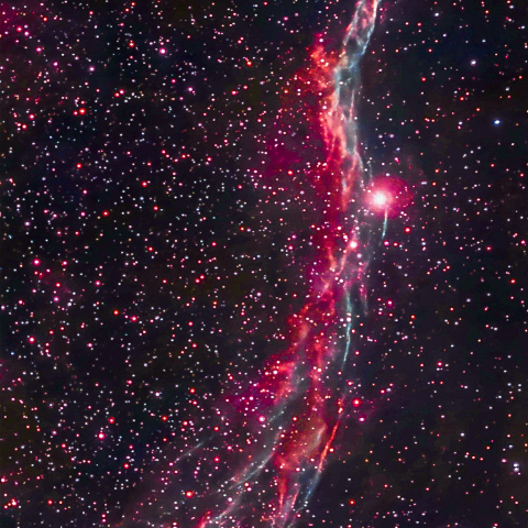 NGC6960 網状星雲 