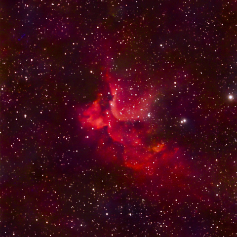 NGC7380 魔法使い星雲