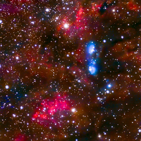 NGC6914 反射星雲とHⅡ領域