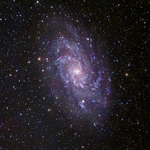 さんかく座系外銀河 M33