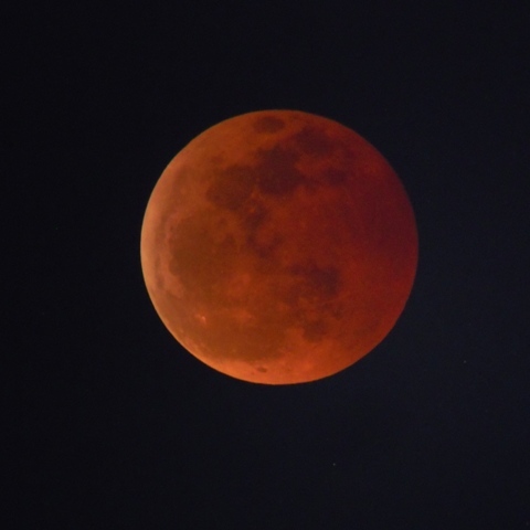 サイパンの皆既月食