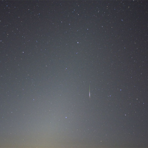 黄道光としし座流星2009
