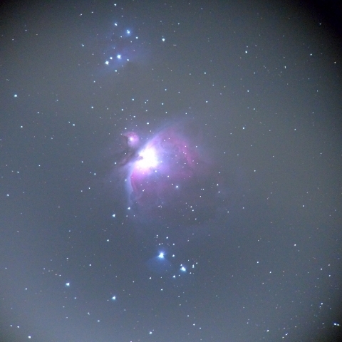 縮小コリメートによるオリオン星雲