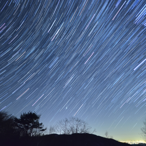 ふたご座流星群の夜