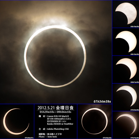 2012.05.21金環日食ダイジェスト
