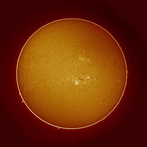 肉眼黒点とフレア