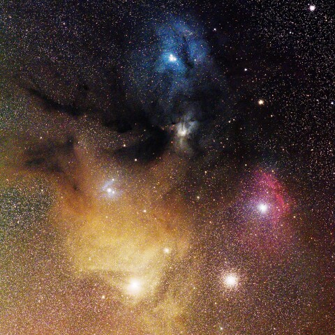 アンタレス付近の散光星雲