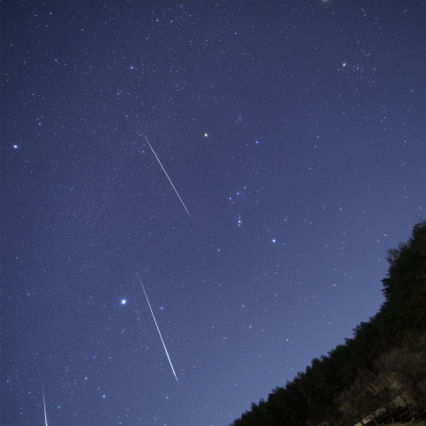 ふたご座流星群 2022