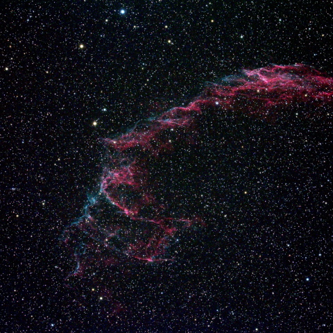 網状星雲（東側）