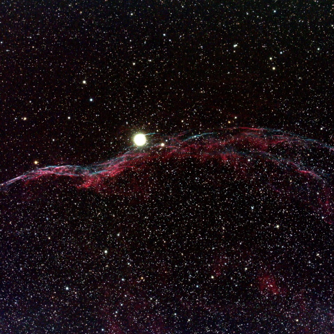 網状星雲（西側）