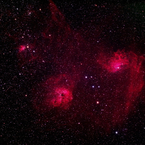 勾玉星雲＆どくろ星雲