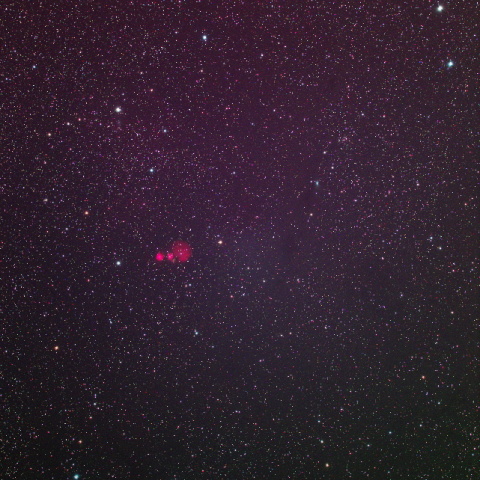 オリオン座北部の散光星雲