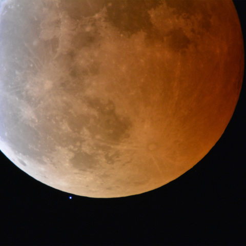 皆既月食と天王星20221108