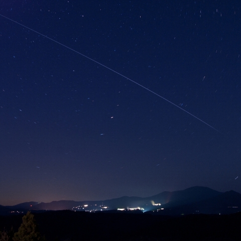 霧島山系とISS