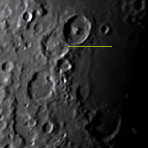 月探査機SLIMの着陸地点 2024/01/30