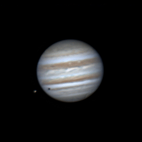 木星，エウロパとその影  202411/25