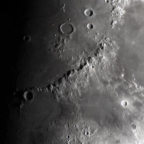 アペニン山脈から蒸気の海，熱の入り江 2020/3/3