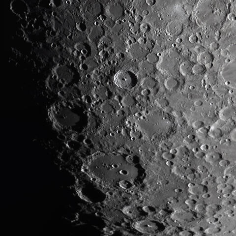 月齢9.3 ティコからクラビウス 2020/5/2