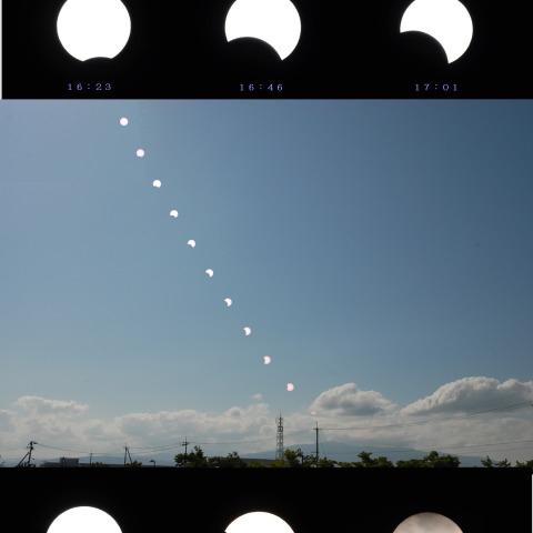 部分日食  2020/6/21