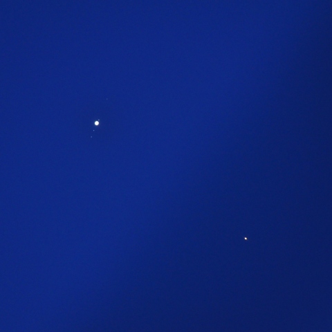 木星と火星の接近 2022/5/30