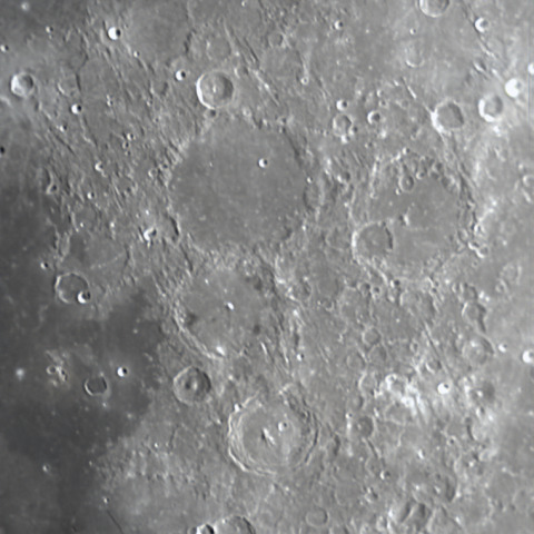 中央クレーター列 2022/8/8