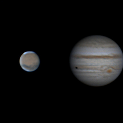 火星，木星 2022/11/21