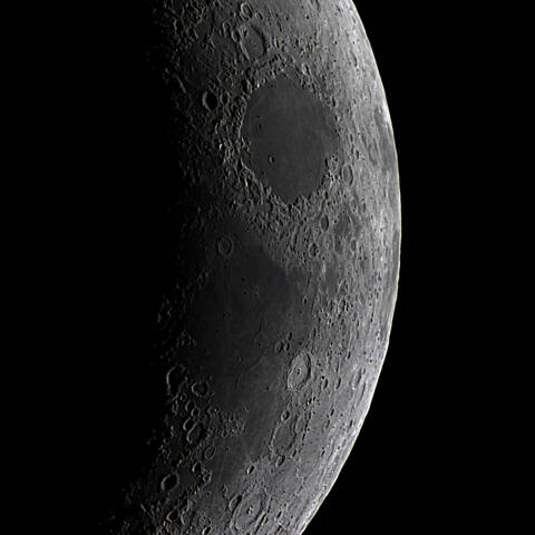 月齢4.0（危難の海，豊かの海） 2022/12/27