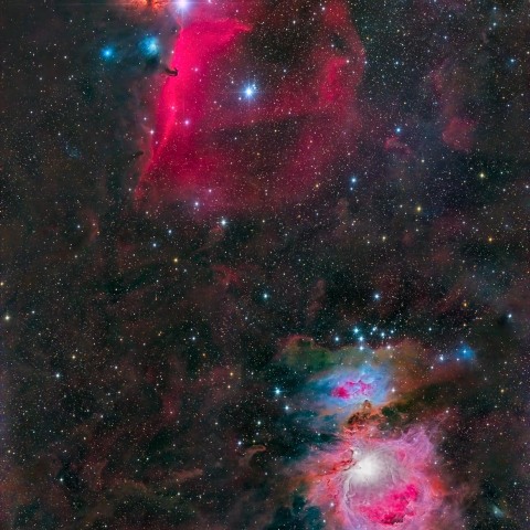IC434 and M42