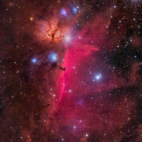 IC434 HORSEHEAD DARK NEBULA
