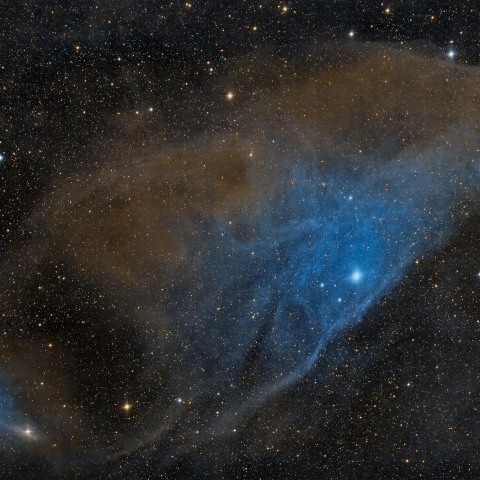 IC4592 Blue Horsehead Nebura
