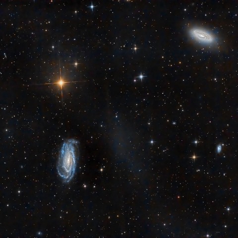 NGC5033、NGC5005