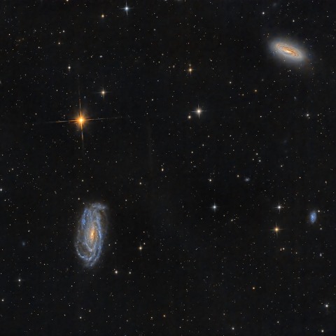 NGC5033、NGC5005