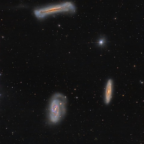 M65, M66, NGC3628