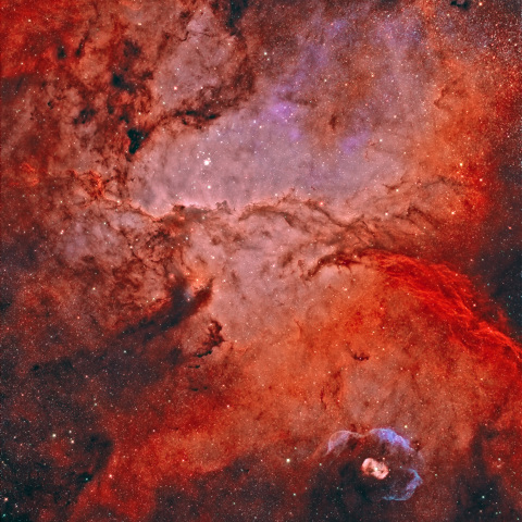 NGC6188 Fighting Dragons of Ara